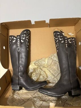 Ariat Hacienda Vintage over the knee western style boot
